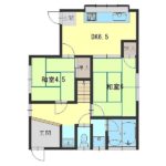 400万円、4DK、土地面積111.78m2、建物面積79.38m2(間取)